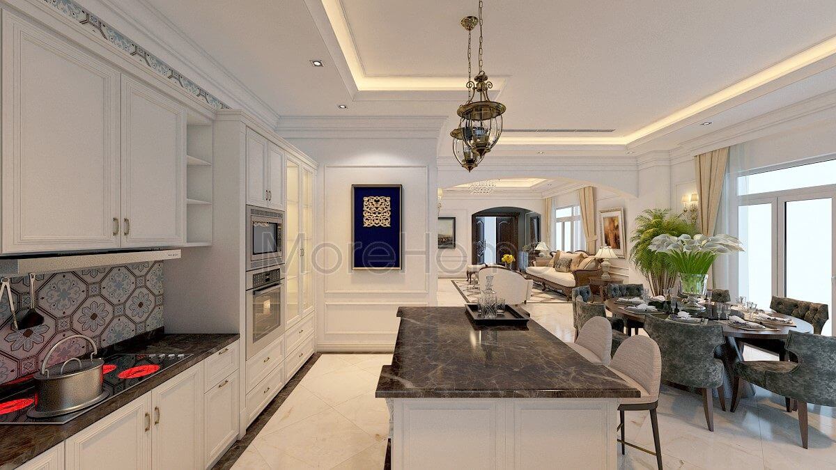 Thiết kế nội thất biệt thự The Venica Khang Điền